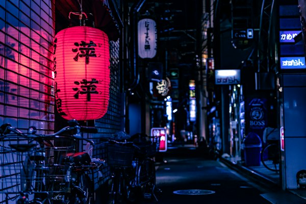 Torii gate minimal Japan